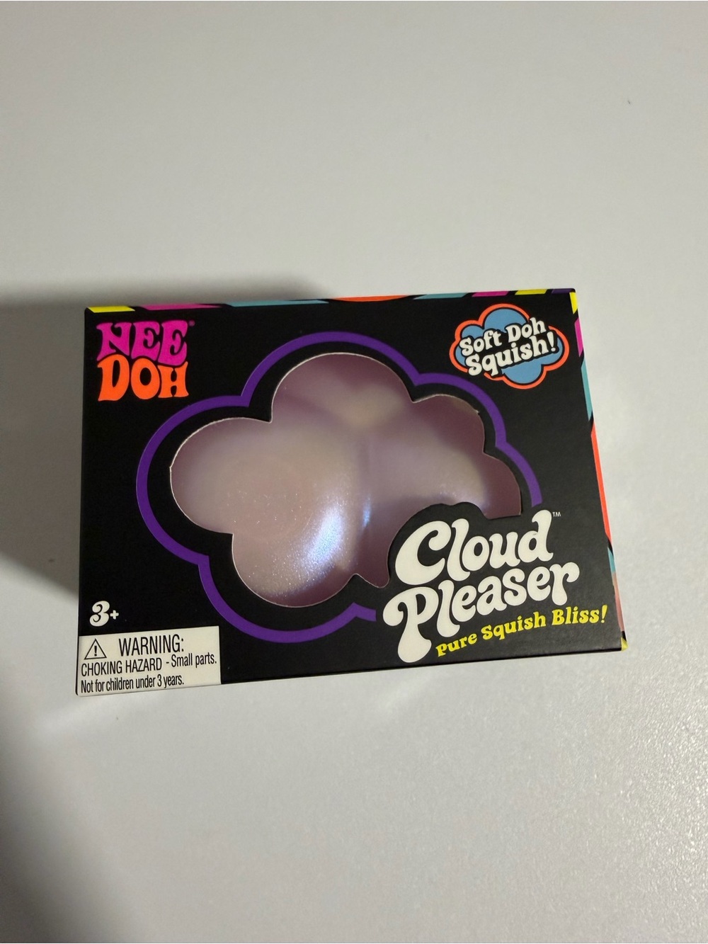 Needoh Cloud Pleaser Pure Squish Bliss Squishy fidget TikTok Schylling toy new - Picture 1 of 4